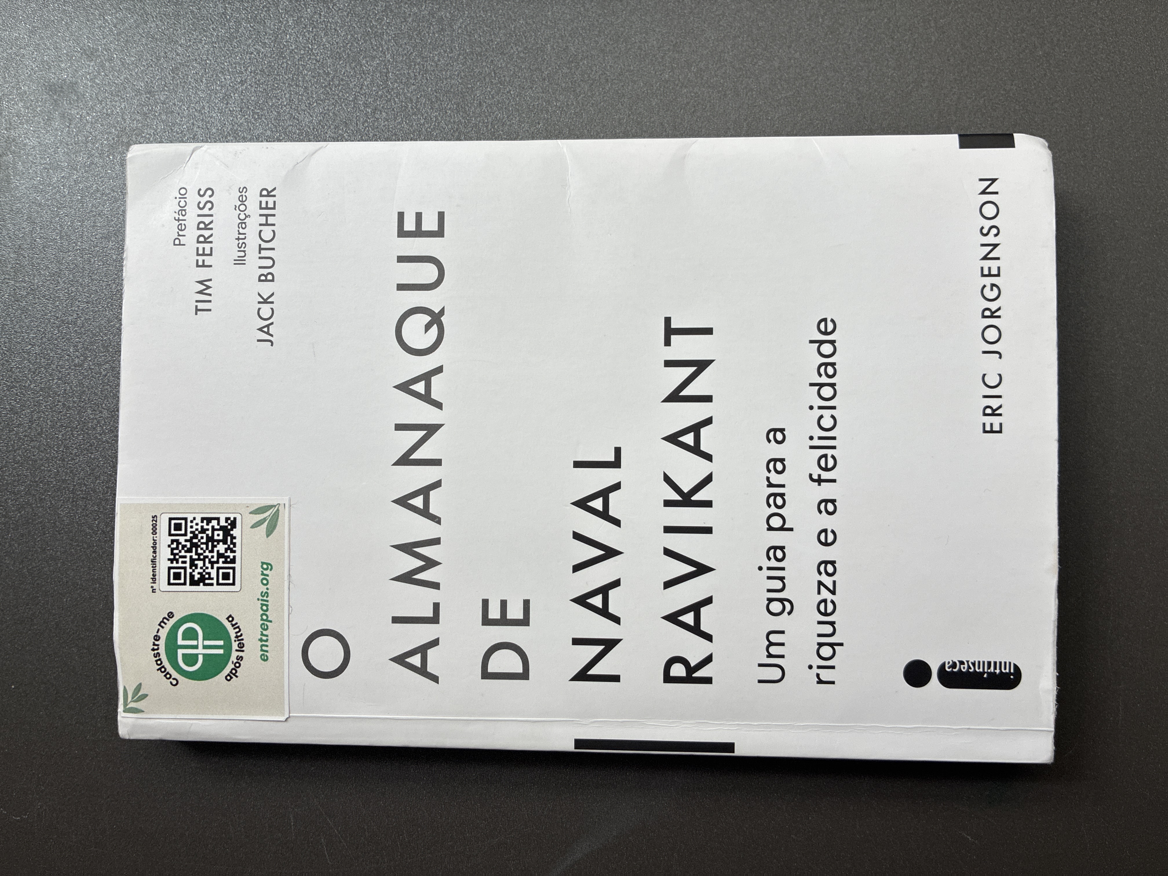 O Almanaque de Naval Ravikant - Um guia para a riqueza e felicidade